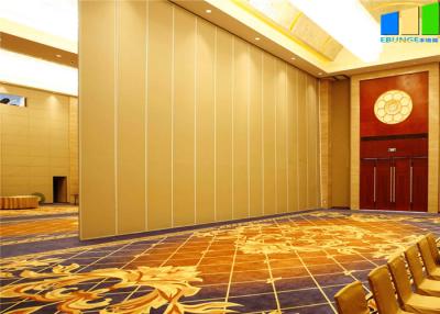 China 100mm Soundprood Customized Sliding Gorden Partition Walls Panel For Upscale Hotel for sale