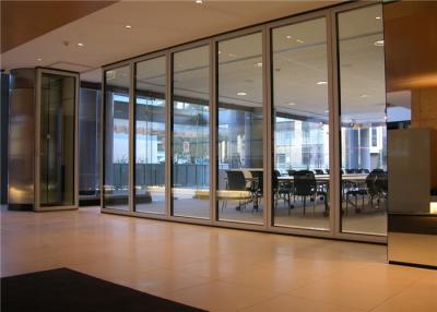 China Office Partition Aluminum Frame Around Glass Partition Wall Installation Useful Well Done for sale