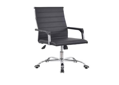 China Low Back Black Executive Office Chair For Meeting Room for sale