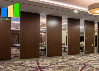 China Temporary Sliding Acoustic Wooden Movable Partition Walls Dividers For Church for sale