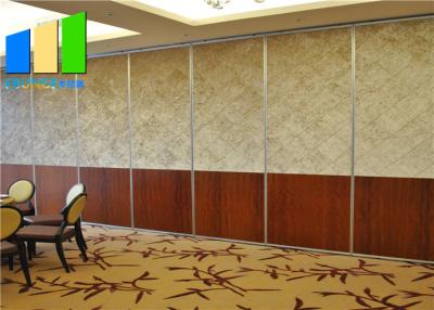 China Contemporary Aluminum Frame Restaurant Sound Proof Partitions For Ballroom for sale