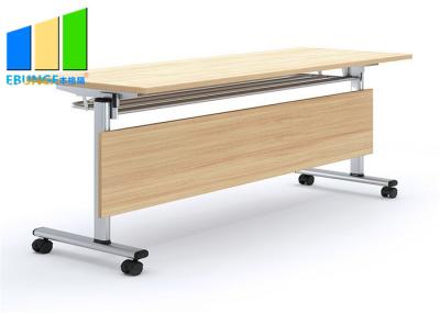 中国 金属フレームの移動式折り畳み式の訓練は折る学校の訓練の机を台に置く 販売のため