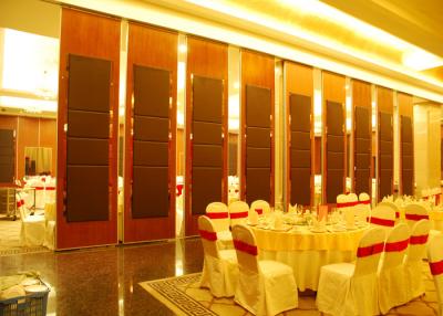 China Hanging Office  Aluminum Sliding Doors , Banquet Hall Partition Wall , Ceiling Track for sale