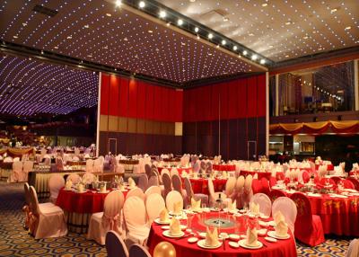 China Stackable Acoustic Partitions ,  Folding Internal Doors , Restaurant Movable Partitions for sale