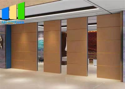 China Acoustic 4 Meter High Operable Movable Partition Wall For Church for sale