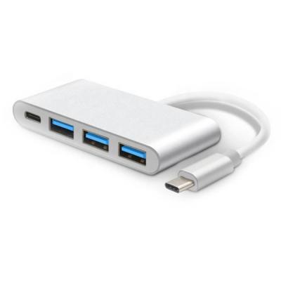 China 4 In 1 Data Transfer 5 Gbps Macbook Pro Usb C Adapter Hub for sale