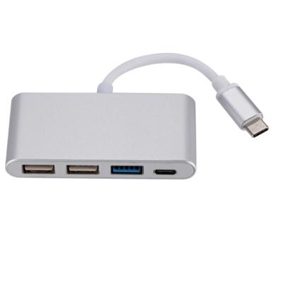 China Aluminum Alloy Powered USB C Hub for sale