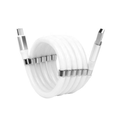 China Cable de carga magnético de organización de cuerda automática de ROHS USB C en venta