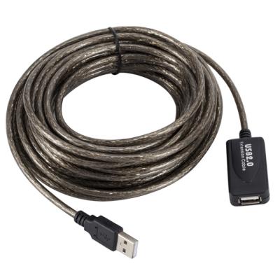 China PC USB 2.0 A Male To A Female 30M USB Port Extension Cable for sale