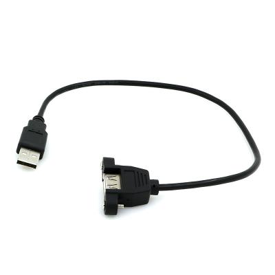 China Customized Plug Data Charging 80cm USB Port Extension Cable for sale