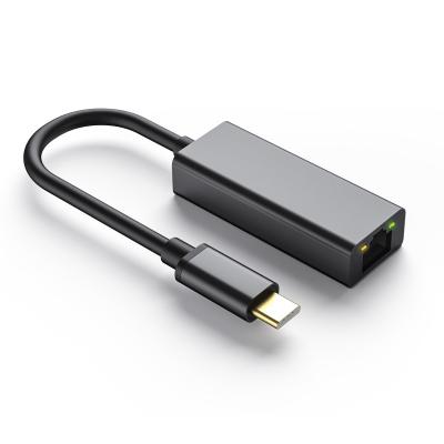 China USB 3.0 Gigabit Rj45 Type C Usb To Ethernet Adapter for sale