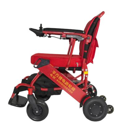 China Medical Equipment Light Weight Classic Foldable Electric Wheelchair for sale