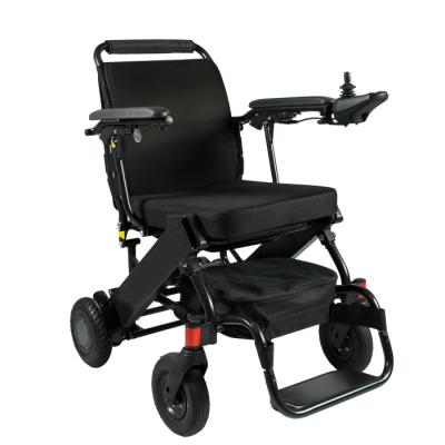 China Disabled Easy Folding Powered Electric Wheelchair With Lithium Battery for sale