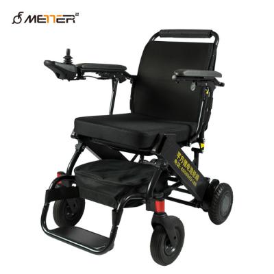 China Brushless Motor 6km/H Classic Foldable Electric Wheelchair for sale