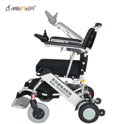 China Cadeira de rodas motorizada de dobramento de pouco peso de alumínio de liga 4h à venda