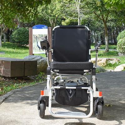 China Cadeira de rodas portátil ajustável do poder da liga de alumínio à venda