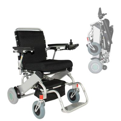China Brushless Motor 6 km/h CE Portable Foldable Electric Wheelchair for sale