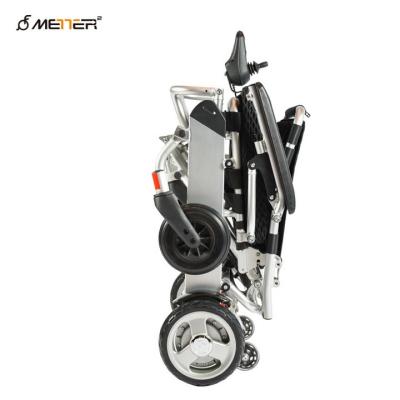 China Aluminum Alloy 18KG Travel Electric Wheelchair For Elderly People for sale