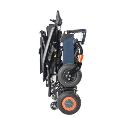 China Lightweight Foldable Electric Wheelchair Lithium Ion Battery for sale