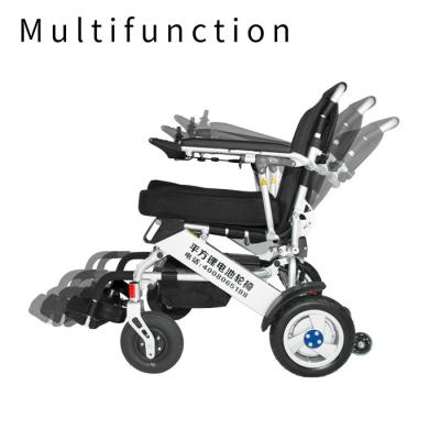 China ISO13485 6 Km/H Multifunction Foldable Electric Wheelchair for sale