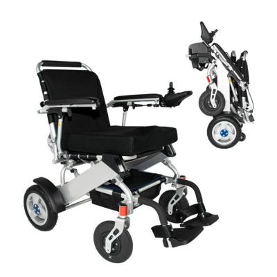 China 36km Multifunction Foldable Electric Wheelchair Lightweight For Handicapped for sale