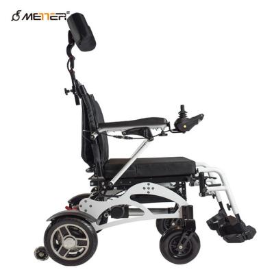 China Escove o peso leve dobrável da cadeira de rodas elétrica do motor à venda