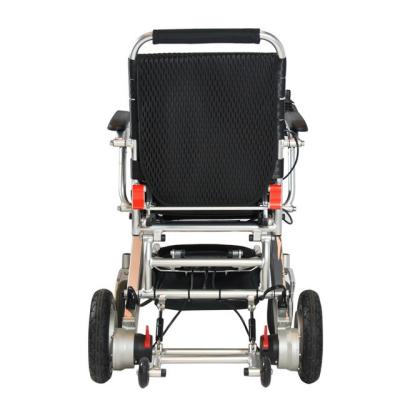 China Aluminum Handicapped Foldable Power Electric Wheelchair 6km/H for sale