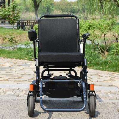 China Peso leve de alumínio 6km/H dobrável da cadeira de rodas elétrica à venda
