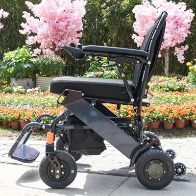 China Lithium Battery Aluminum Electric Wheelchair 6km/Hr for sale