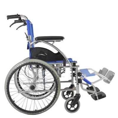 중국 매뉴얼 폴드형 알루미늄 가벼운 수송 휠체어 판매용