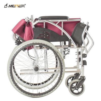 China Cadeira de rodas manual de pouco peso portátil do CE para o curso à venda