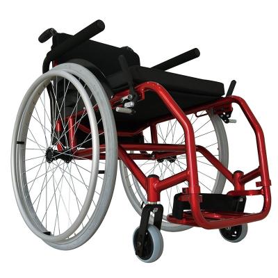 China Cadeira de rodas esportiva leve com roda de liberação rápida CE à venda