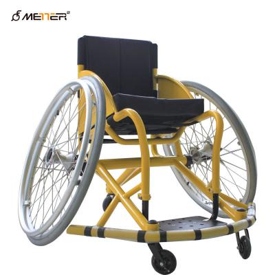 China Silla de ruedas de aluminio perjudicada del pro baloncesto del extremo superior ISO13485 en venta