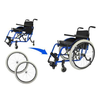 China Cadeira de rodas leve portátil ISO13485 para crianças à venda