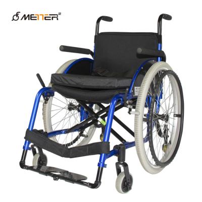 China Aluminum Alloy 820mm 100 KG Lightweight Children Wheelchair for sale