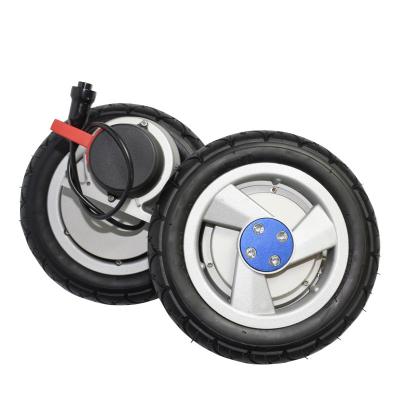 China Neumático sólido ruedas discapacitadas de los motores de la silla de ruedas eléctrica de 12 pulgadas en venta