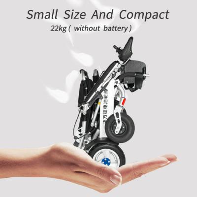 China 36km Multifunction Foldable Electric Wheelchair for sale