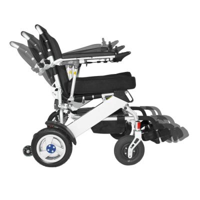 China Cadeira de rodas elétrica dobrável Multifunction de liga de alumínio à venda