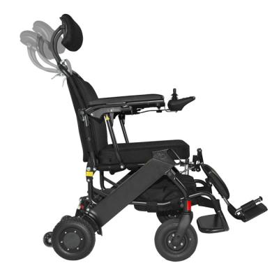 China Lithium Battery Fold Up 4h Travel Electric Wheelchair for sale