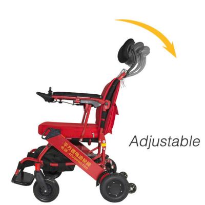 China Aluminum Alloy 6 Km/H 100KG Foldable Power Wheelchair for sale