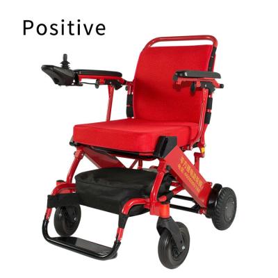 China Cadeira de rodas de pouco peso preta de 18KG ISO13485 dobrável à venda