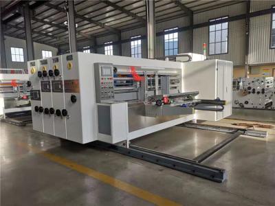 China Carton Box Flexo Printing Slotting Die Cutting Machine Electric for sale