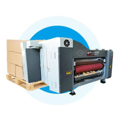 China High Speed 1-6 Colors Flexo Printer Slotter Rotary Die Cutter Stacker Machine for sale