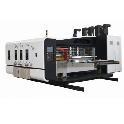 China Stacker Vibration Flexo Printer Slotter Die Cutter Fully Auto for sale