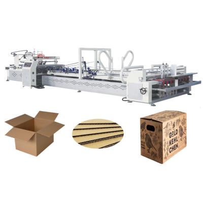 China Automatic Stitching Gluing Corrugated Carton Box Machine 3P 380V 50HZ for sale