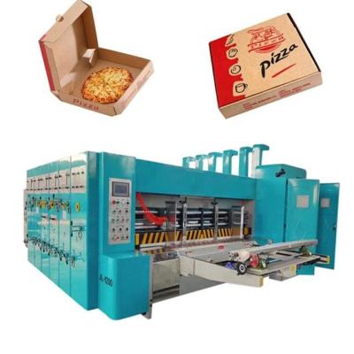 China Flexo Printing Corrugated Carton Box Machine Pizza Box Making Automatic for sale