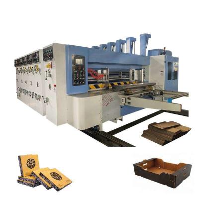 China Flexo Die Cutter Printing Corrugated Carton Box Machine Ce Certification Compact for sale