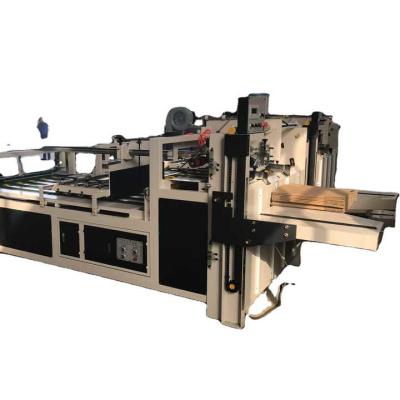 China Pasting Glue Folder Automatic Corrugated Box Making Machine 2800mm Driven Pneumatic for sale