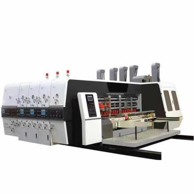 China High Speed PLC Printer Slotter Die Cutter Machine For Corrugated Carton Box for sale