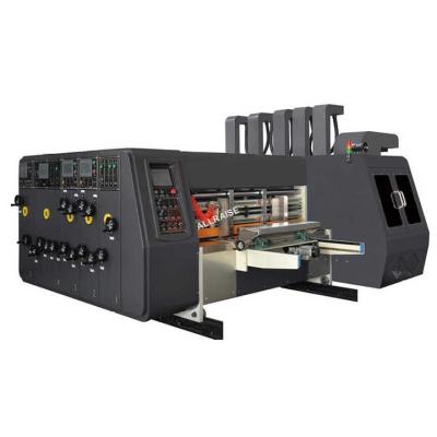 China High Speed Four Color Corrugated Box Printing Machine Automatic With Electric Power for sale